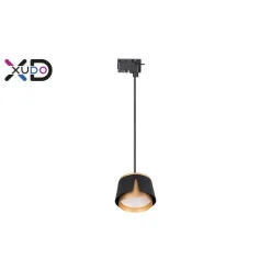 Oprawa wisząca szyna 1-faza GX53 czarn+z (XD-IK258B) - Xudo