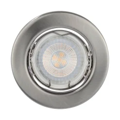 Oprawy podtynkowe CANIS Nordlux GU10 35W Metal Szczotkowany nikiel