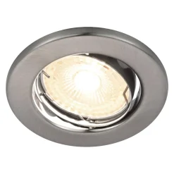 Oprawy podtynkowe CANIS Nordlux GU10 50W Metal Szczotkowany nikiel