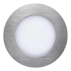 Oprawy podtynkowe LEONIS Nordlux LED Tworzywo sztuczne Szczotkowany nikiel