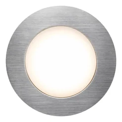 Oprawy podtynkowe LEONIS Nordlux LED Tworzywo sztuczne Szczotkowany nikiel