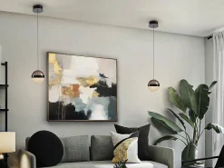 Orbes lampa wisząca Ø15 1L (276252) - Schuller