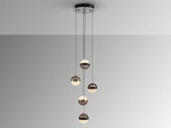 Orbes lampa wisząca 5L (276542) - Schuller