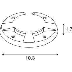 Osłona SMALL PLOT (1006175) - SLV