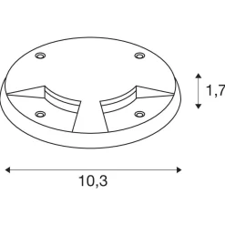 Osłona SMALL PLOT (1006174) - SLV