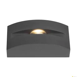 OUT-BEAM FRAME CW, zewnętrzna lampa sufitowa natynkowa i ścienna LED, kolor antracyt, 3000 K (1003518) - SLV