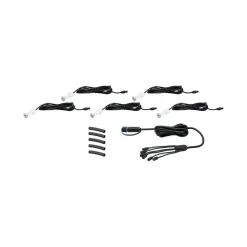 Outdoor Plug and Shine MicroPen IP67 5x0,22W 3000K 24V zestaw do rozbudowy Tworzywo sztuczne (PL93694) - Paulmann