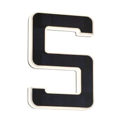 Outdoor Solar numer domu 5 3000K IP44 Wymienny akumulator (PL79846) - PAULMANN