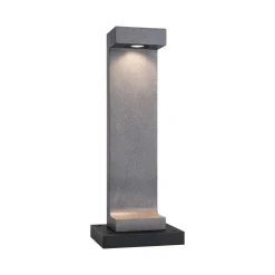 Outdoor 230V opr. słupkowa Concrea 6,8W IP65 czarny 3000K Sandstone Cement (PL94502) - Paulmann