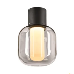 OVALISK CL, zewnętrzna oprawa sufitowa natynkowa LED, kolor antracytowy, przełącznik CCT, 3000/4000 K (1004677) - SLV