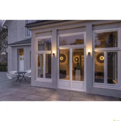 OVALISK WL Sensor, zewnętrzna oprawa ścienna LED, kolor antracytowy, przełącznik CCT, 3000/4000 K (1004679) - SLV