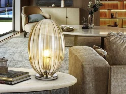 Ovila lampa stołowa (752671) - Schuller