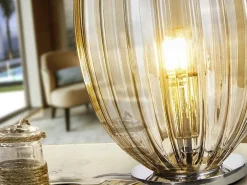 Ovila lampa stołowa (752671) - Schuller