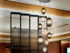 Ovila lampa wisząca 9L (752367) - Schuller