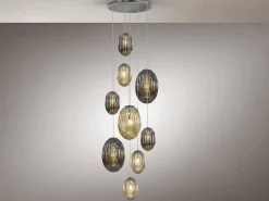 Ovila lampa wisząca 9L (752367) - Schuller