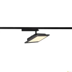 PANEL TRACK kwadratowy 150x300 mm, 1-fazowy spot czarny 18 W 3000 K (1004933) - SLV