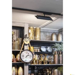 PANEL TRACK kwadratowy 150x300 mm, 1-fazowy spot czarny 18 W 3000 K (1004933) - SLV