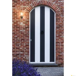 PHOTONIA, lampa ścienna outdoor, A60, IP55, okrągła, antracytowa, przezroczyste szkło, maks. 60W (232045) - SLV