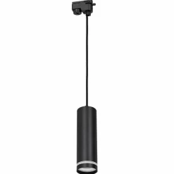 Pipe Ring Track Pendant Light Black 1xGU10 (ML7673) - Eko-Light