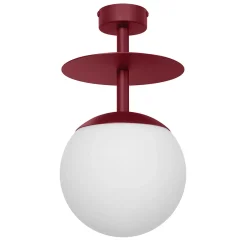 PLAAT B burgundowa lampa przysufitowa / plafon (PLB14003) - Ummo