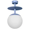 PLAAT B niebieska lampa przysufitowa / plafon (PLB19003) - Ummo