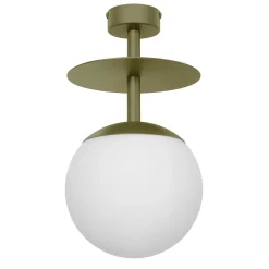 PLAAT B oliwkowa lampa przysufitowa / plafon (PLB114003) - Ummo