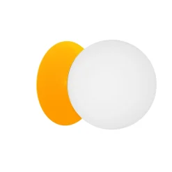 PLAAT C melonowa lampa ścienna / kinkiet z podwyższoną szczelnością IP44 (PLC150S0) - Ummo