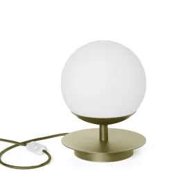 PLAAT ST oliwkowa lampa stołowa (PLS11414P1) - Ummo