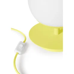 PLAAT ST żółta lampa stołowa (PLS11111P1) - Ummo