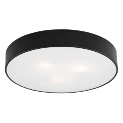 plafon 3 pł. (duży) DARLING czarny 3 x E27/15W LED ARGON 1186