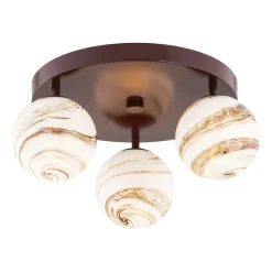 Plafon 3 pł. (koło) FABIO (6292) - Argon