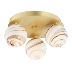 Plafon 3 pł. (koło) FABIO (6290) - Argon