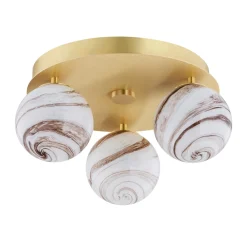 Plafon 3 pł. (koło) FABIO (6290) - Argon