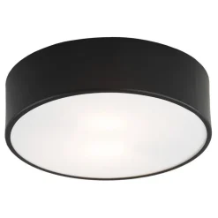 plafon 2 pł. (mały) DARLING czarny 2 x E27/15W LED ARGON 3081