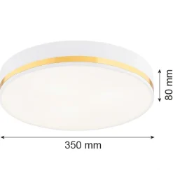 Plafon 2 pł. średni AMORE (7035) - Argon