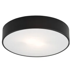 plafon 2 pł. (średni) DARLING czarny 2 x E27/15W LED ARGON 661