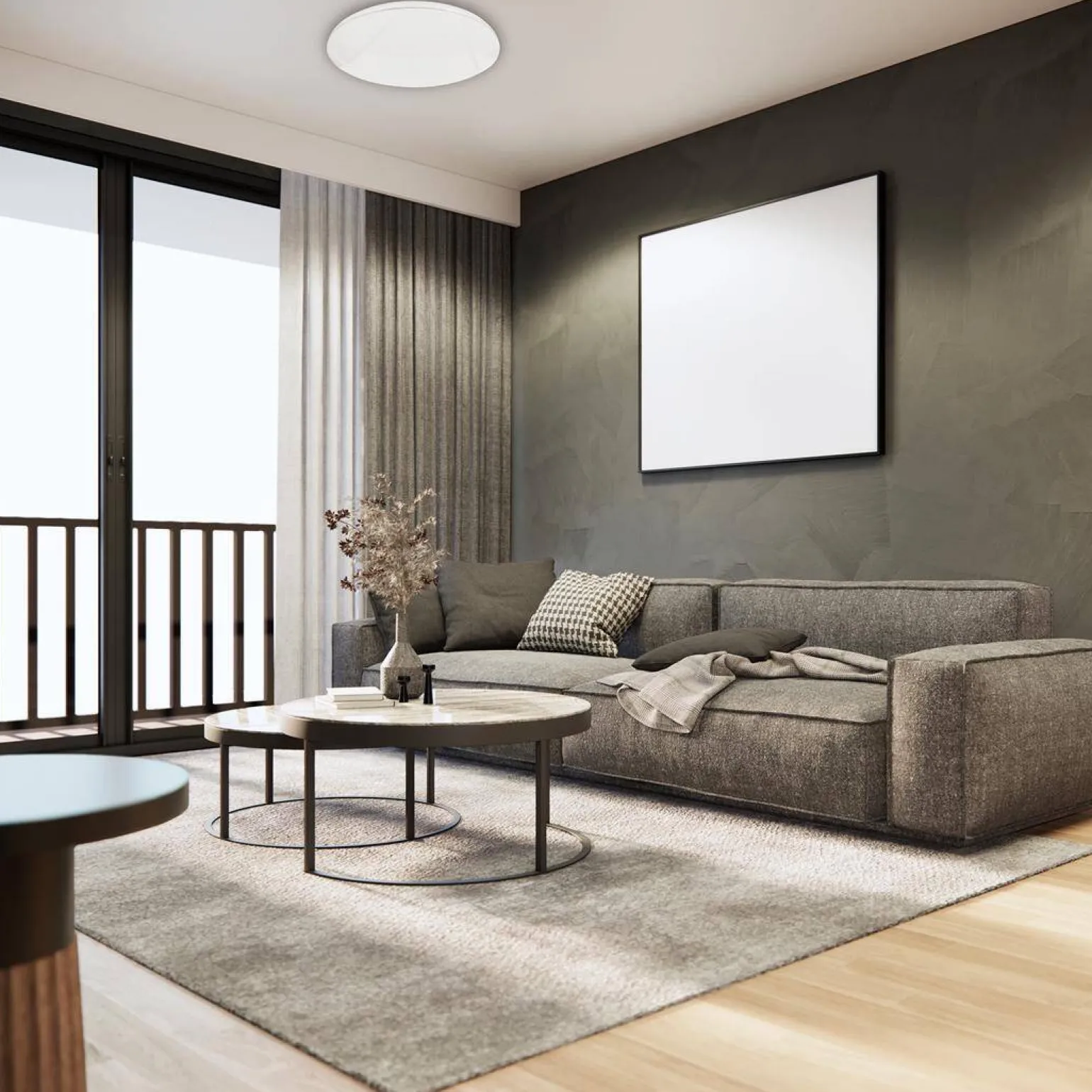 Plafon ALLISTER 50W LED + pilot (ML8232) - Milagro