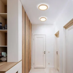 Plafon AQUA WOOD BUK Ø30 LED (18004) - TK Lighting