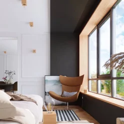 Plafon ARIZ naturalne drewno (SL.0675) - Sollux