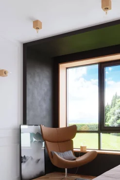 Plafon ARIZ naturalne drewno (SL.0675) - Sollux