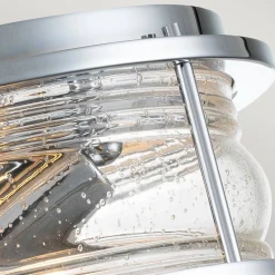 Plafon Ashlandbay - 2 źródła światła - Polerowany chrom (QN-ASHLANDBAY-F-PC-BATH) - Quintiesse