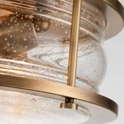 Plafon Ashlandbay - 2 źródła światła - Naturalny mosiądz (QN-ASHLANDBAY-F-NBR-BATH) - Quintiesse