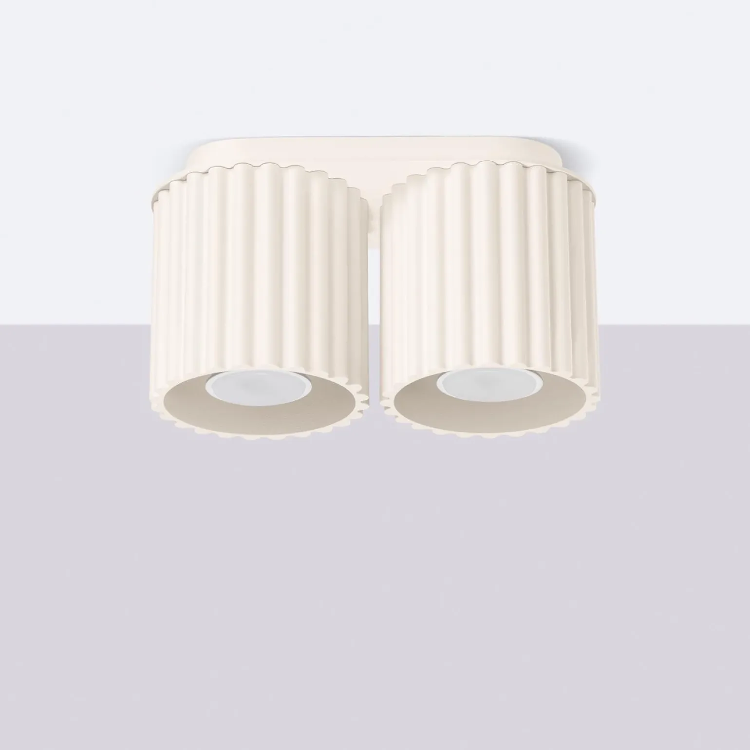 Plafon AURA 2 beżowy GU10 (SL.1790) - Sollux Lighting