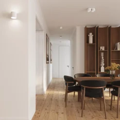 Plafon AURA 1 biały Gx53 (SL.1782) - Sollux Lighting