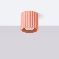 Plafon AURA 1 brzoskwiniowy GU10 (SL.1824) - Sollux Lighting