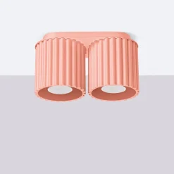 Plafon AURA 2 brzoskwiniowy GU10 (SL.1825) - Sollux Lighting