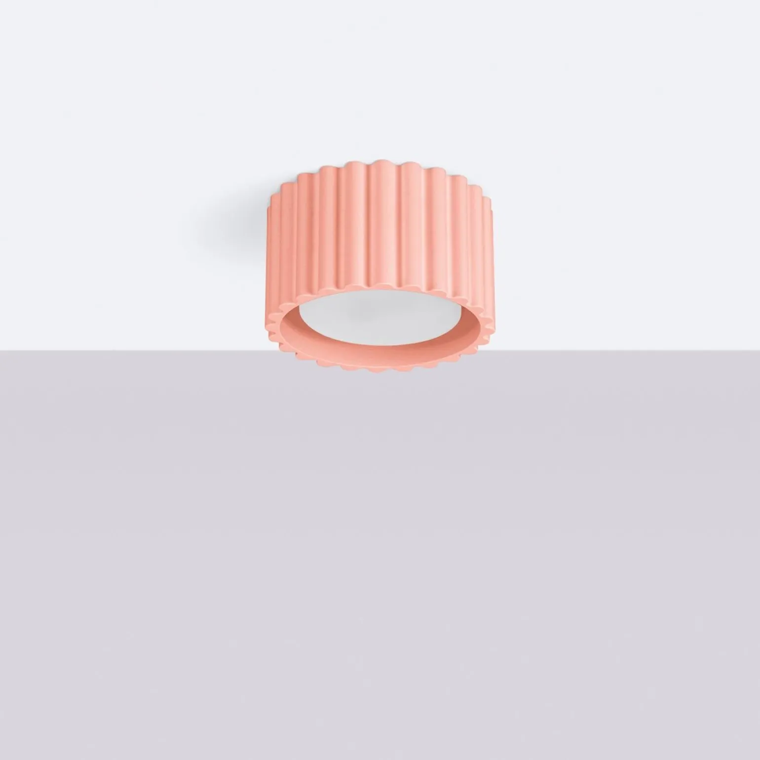 Plafon AURA 1 brzoskwiniowy Gx53 (SL.1827) - Sollux Lighting