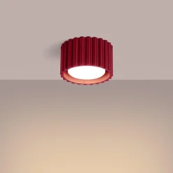 Plafon AURA 1 burgund Gx53 (SL.1822) - Sollux Lighting