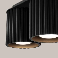 Plafon AURA 2 czarny GU10 (SL.1785) - Sollux Lighting