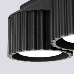 Plafon AURA 2 czarny Gx53 (SL.1788) - Sollux Lighting